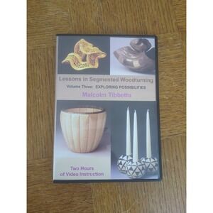 Lessons‎ in Segmented Woodworking - Vol. 3 Exploring - Malcolm Tibbetts DVD